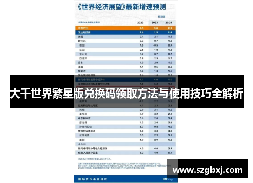 大千世界繁星版兑换码领取方法与使用技巧全解析