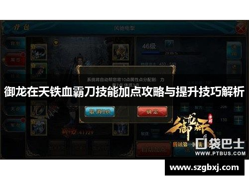 御龙在天铁血霸刀技能加点攻略与提升技巧解析